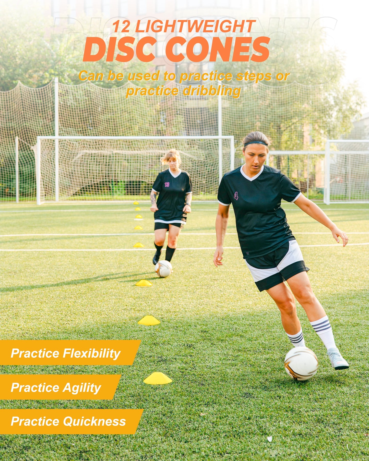 DF Speed and Agility Training Set, Agility Training Equipment for Kids with 20Ft Sports Agility Ladders, Cones, Agility Hurdles, Resistance Parachute, Jump Rope for Basketball, Soccer